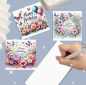 Preview: Diamond Painting 6 Stück Geburtstagskarten